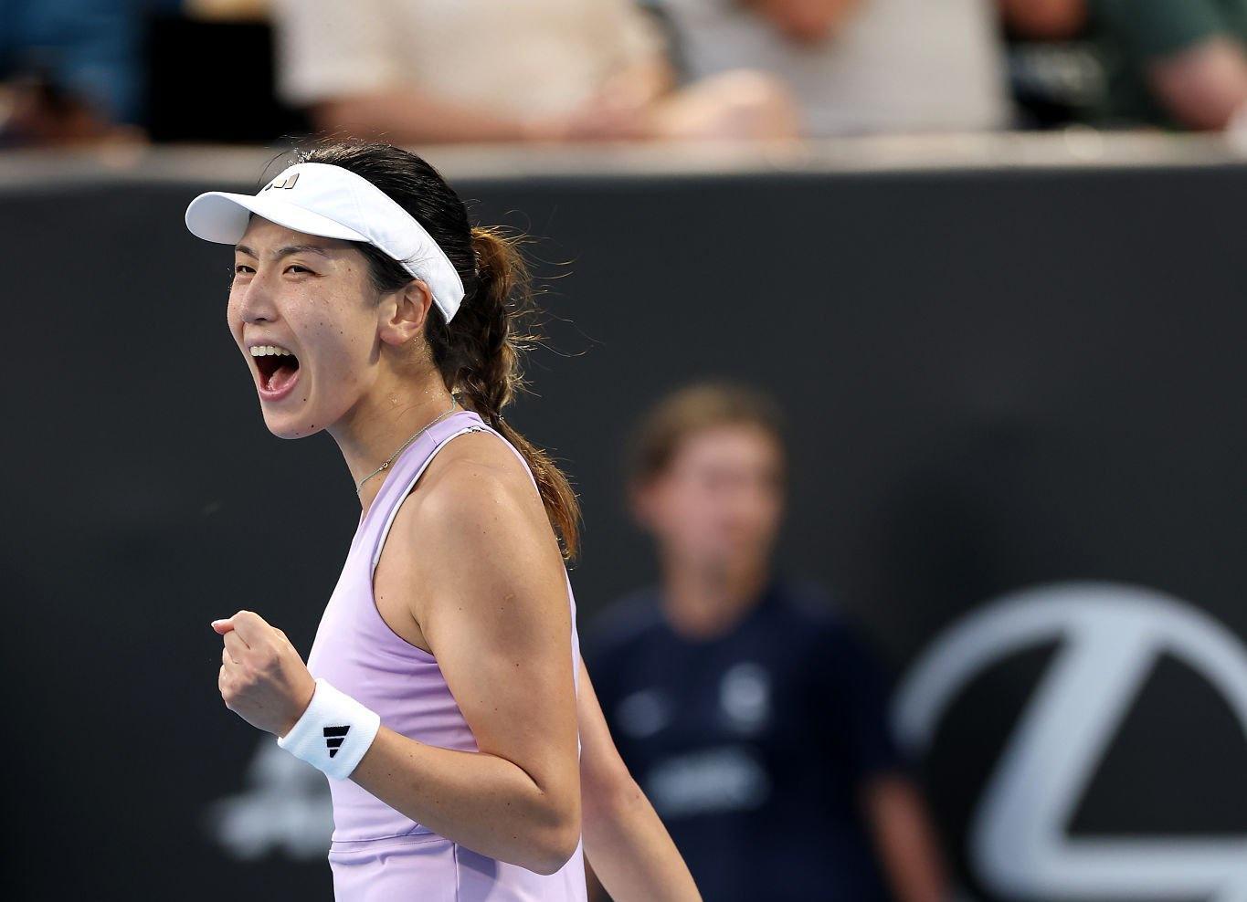 2-1惊险逆转！王欣瑜再进决赛冲冠：中国莎娃又美又能打